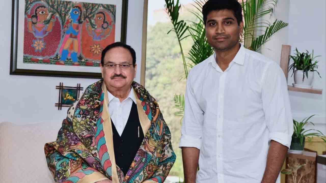 MP Sri Krishnadevarayalu: కేంద్ర మంత్రి జేపీ నడ్డాతో ఎంపీ లావు శ్రీ కృష్ణదేవరాయలు భేటీ