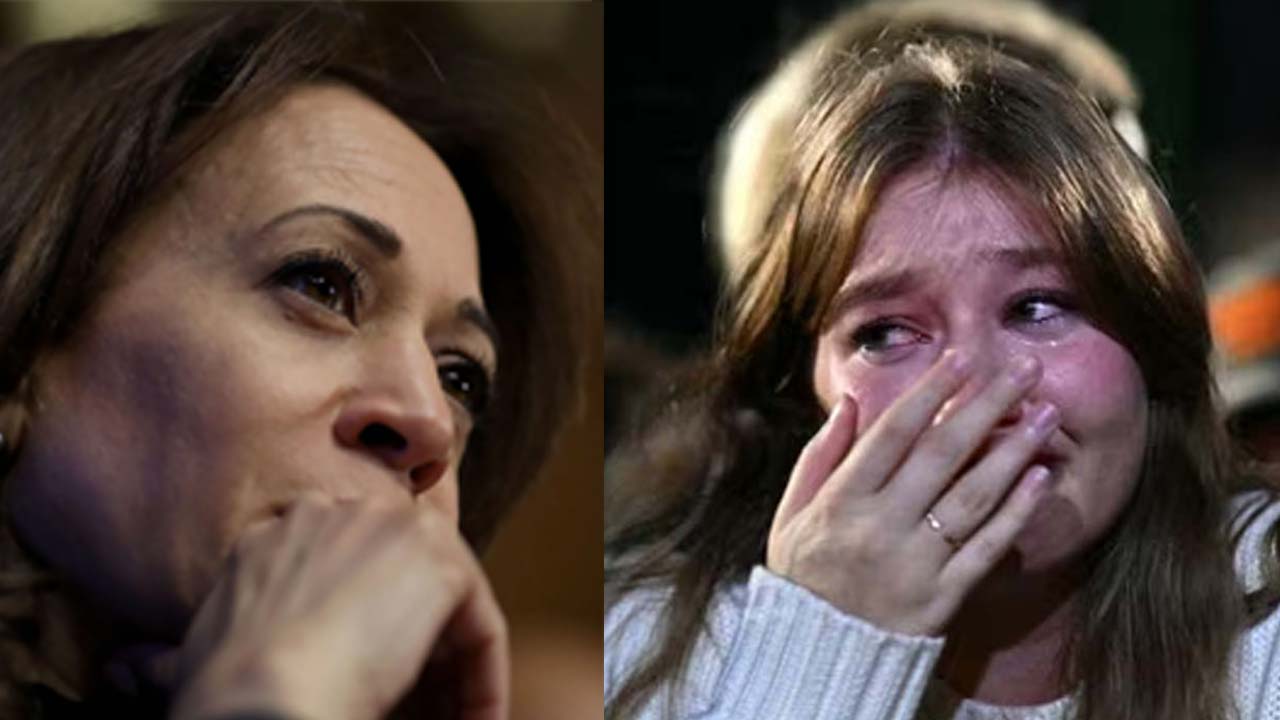 US Election Results: భోరున విలపించిన కమలాహారిస్ మద్దతుదారులు.. ఫొటోలు వైరల్