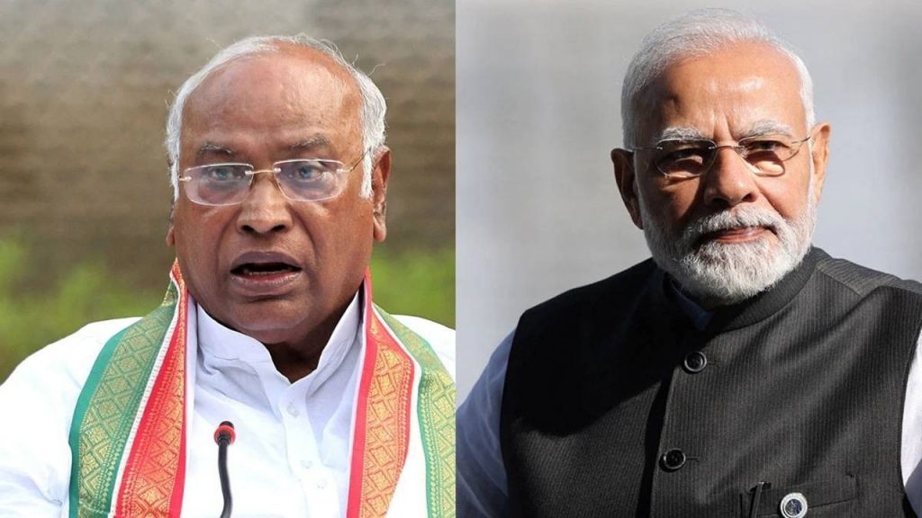 Kharge Modi