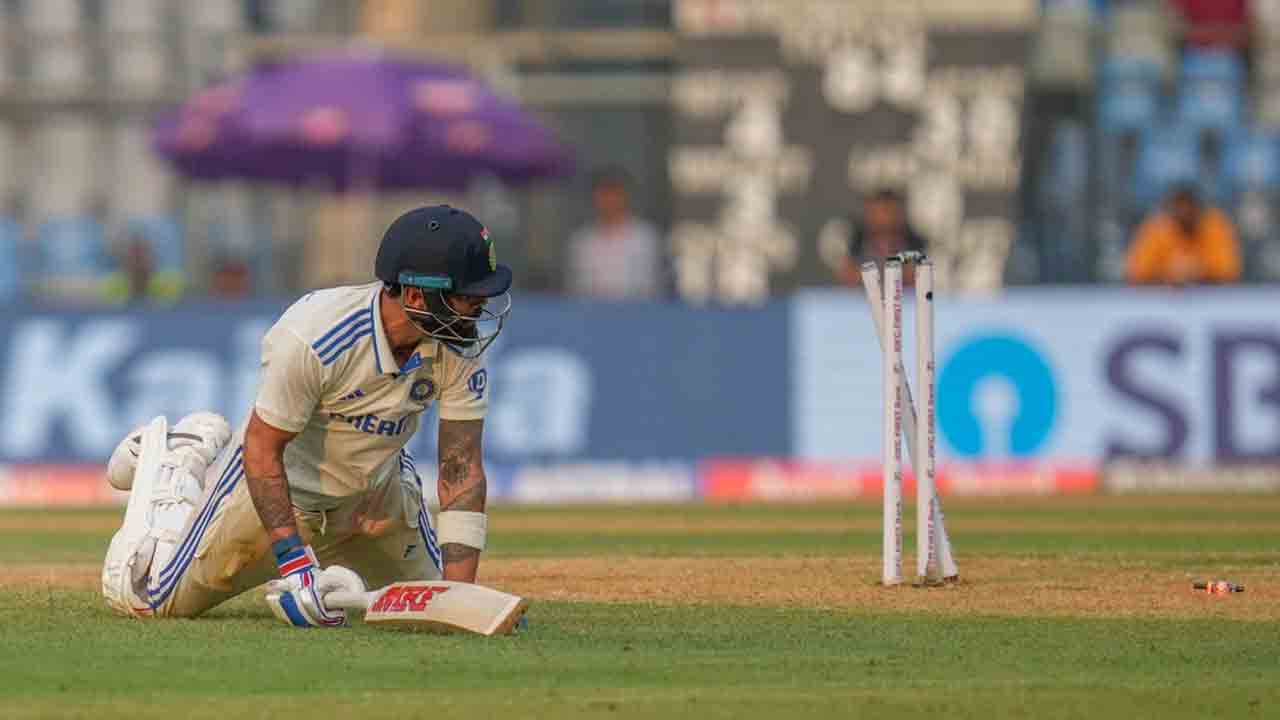 IND vs NZ: చిరుతలా పరిగిత్తే కోహ్లీ జోరుకు బ్రేక్ పడిందా..? రనౌట్ వీడియో