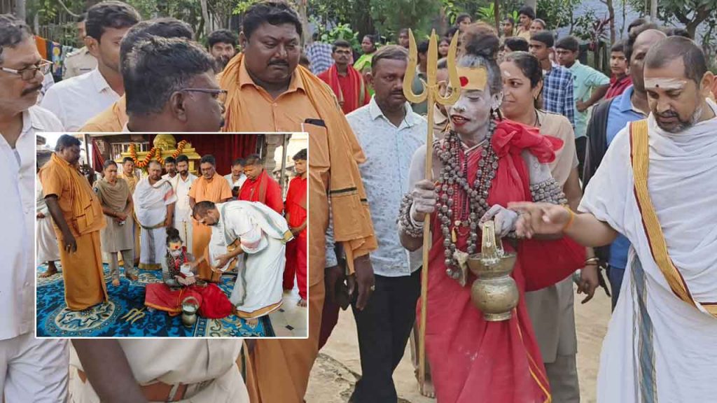 Lady Aghori Naga Sadhu