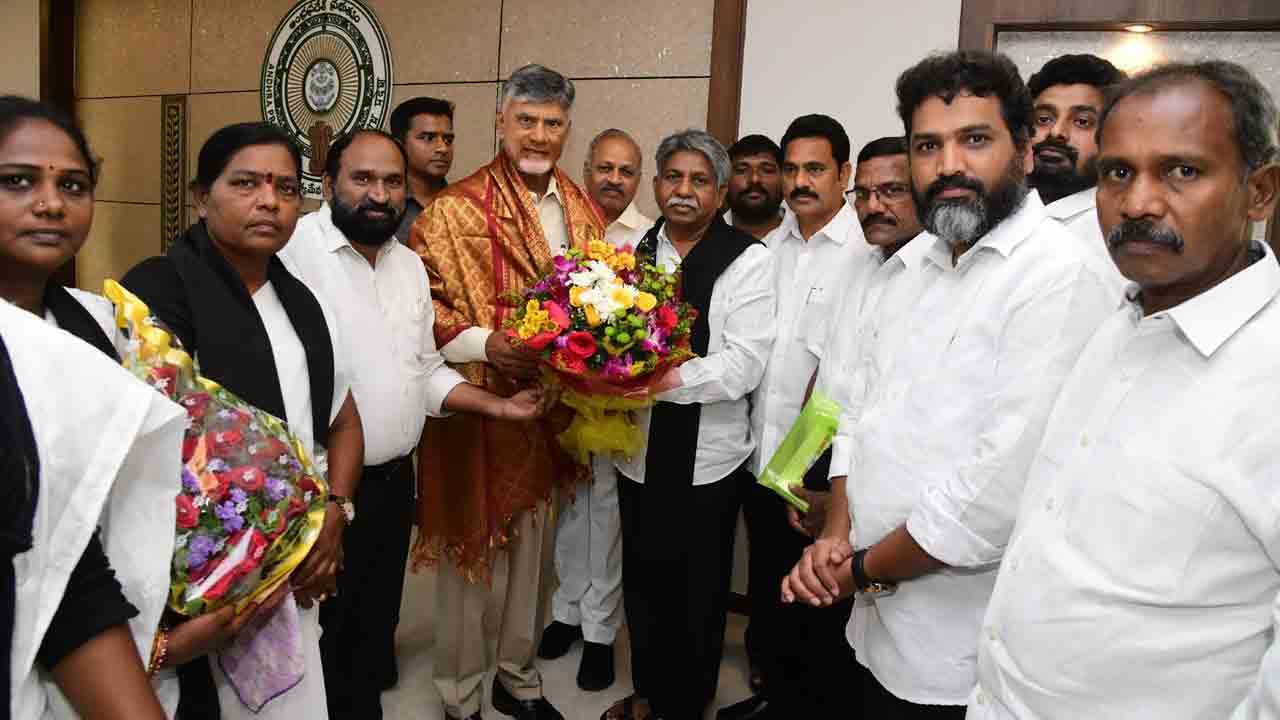 Manda Krishna Madiga: సీఎం చంద్రబాబును కలిసిన మందకృష్ణ మాదిగ