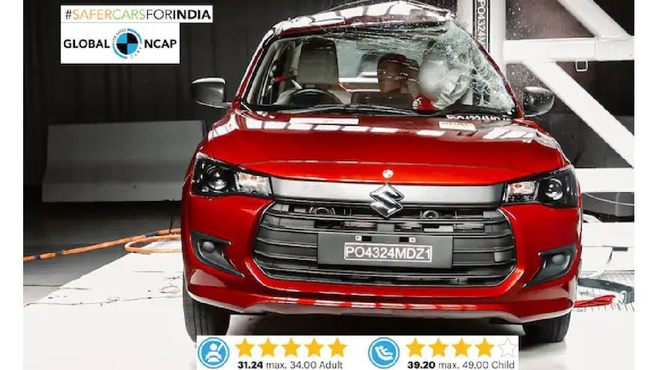 2024 Maruti Suzuki Dzire: 5-స్టార్ సేఫ్టీ రేటింగ్ సాధించిన మారుతి సుజుకి డిజైర్..