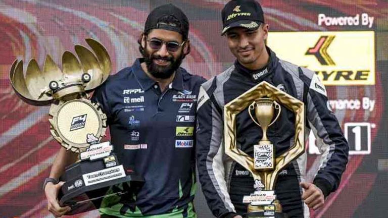 Indian Racing Festival: F4 రేస్ టైటిల్ గెలుచుకున్న అక్కినేని నాగచైతన్య జట్టు..