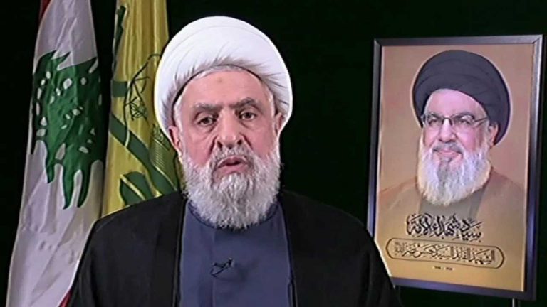 Naim Qassem : లెబనాన్ పై  ఇజ్రాయెల్ దాడులు.. పీఎం నెతన్యాహుని చంపేస్తానని బెదిరించిన హిజ్బుల్లా చీఫ్