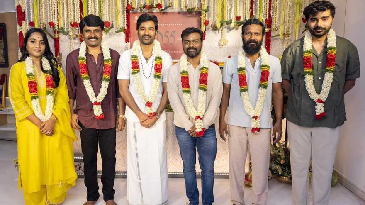 D55 : ‘అమరన్’ డైరెక్టర్ తో ధనుష్.. మూవీ షురూ