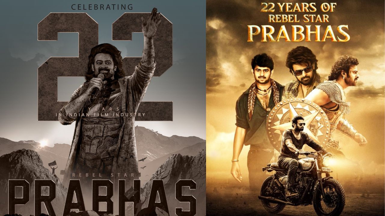 Prabhas : రెబెల్ స్టార్ ప్రభాస్ సినీ ప్రయాణానికి 22 ఏళ్లు