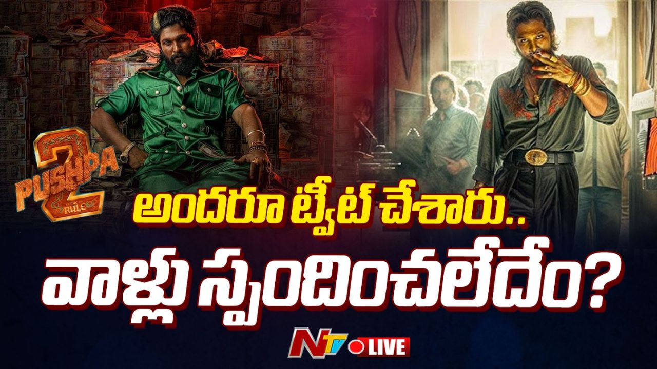 Allu Arjun : పుష్ప -2 ట్రైలర్ పై వాళ్లు స్పందిచలేదెందుకు..?