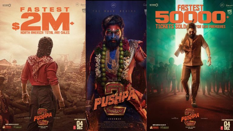 Pushpa 2:  ఓవర్సీస్ లో మరో మైలురాయి చేరుకున్న’పుష్ప -2′