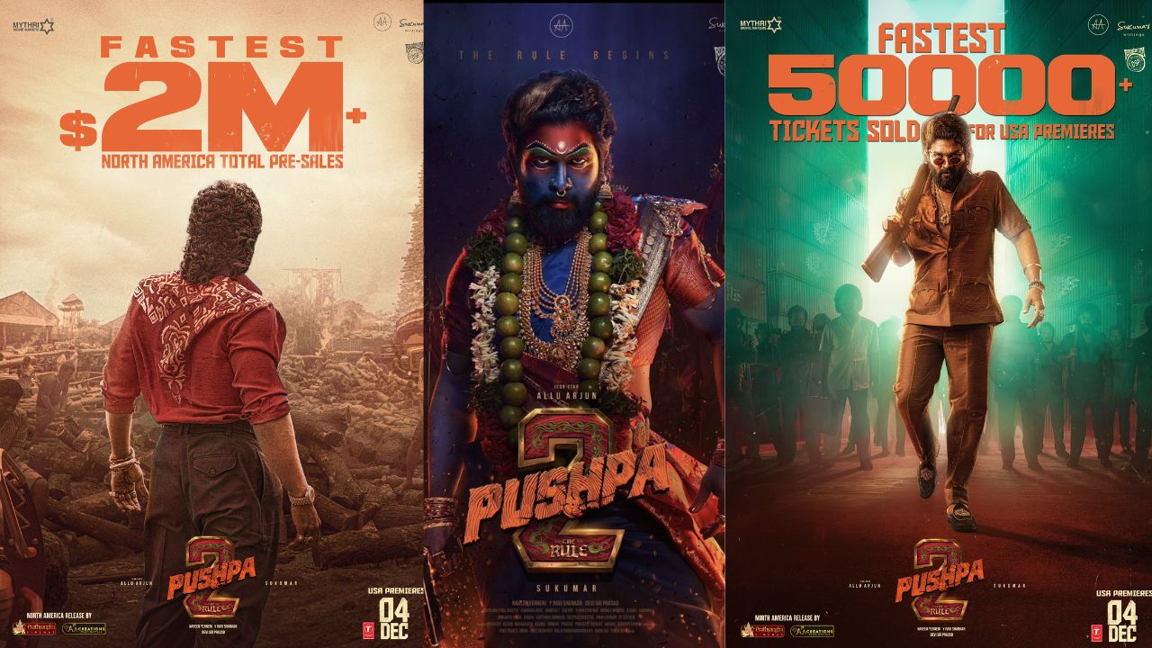 Pushpa 2:  ఓవర్సీస్ లో మరో మైలురాయి చేరుకున్న’పుష్ప -2′