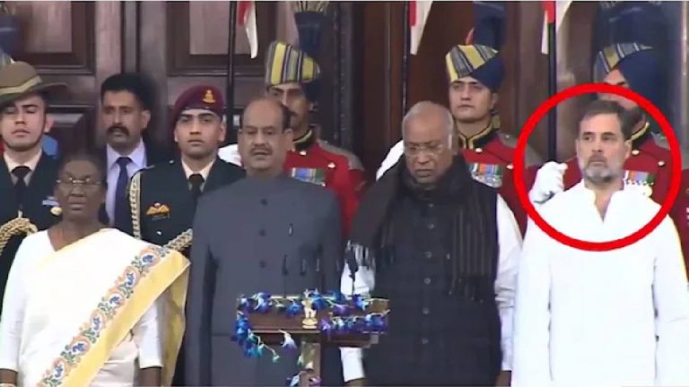 Rahul Gandhi: రాహుల్ గాంధీ రాష్ట్రపతిని ‘‘అగౌరవించారు’’.. బీజేపీ ఆరోపణ..