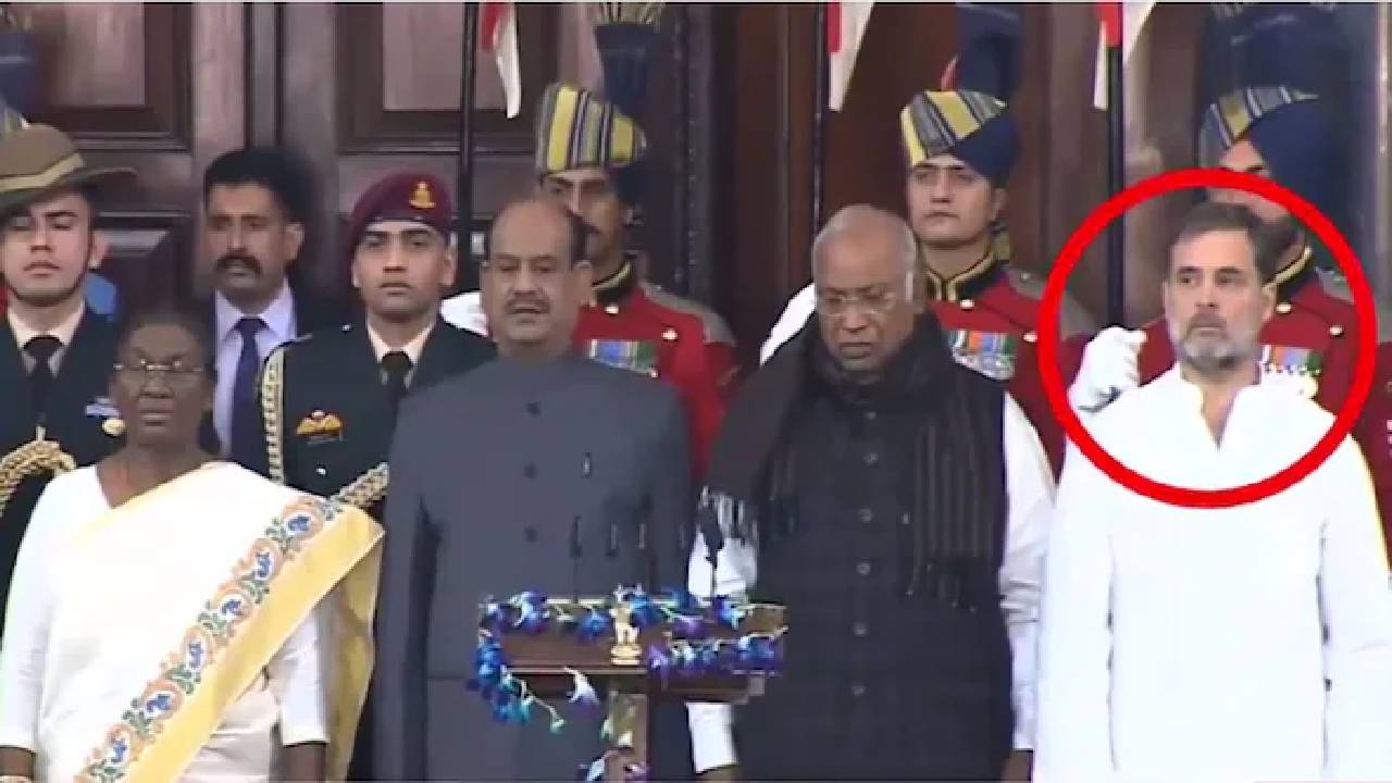 Rahul Gandhi: రాహుల్ గాంధీ రాష్ట్రపతిని ‘‘అగౌరవించారు’’.. బీజేపీ ఆరోపణ..