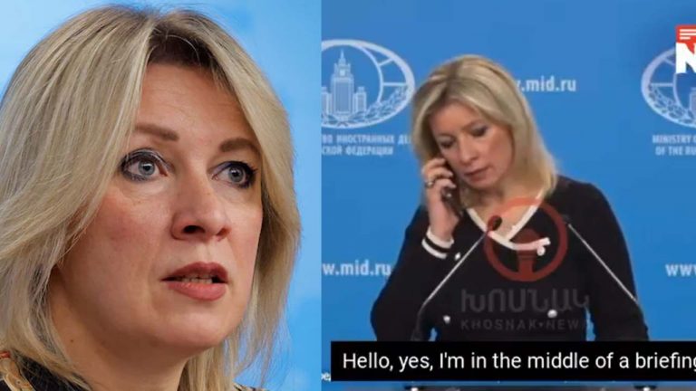 Russia-Ukraine War: ప్రెస్‌మీట్‌లో ఉండగా హయ్యర్ ఆఫీసర్ ఫోన్ కాల్! వీడియో వైరల్