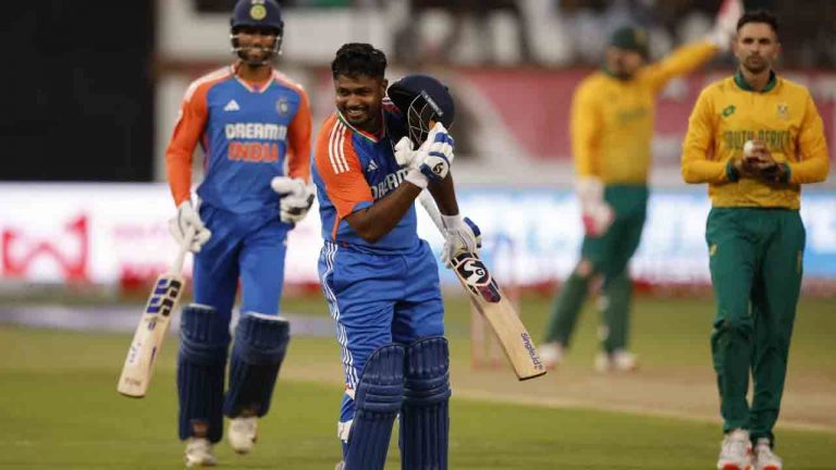 IND vs SA: శాంసన్ సెంచరీ.. సౌతాఫ్రికా టార్గెట్ ఎంతంటే..?