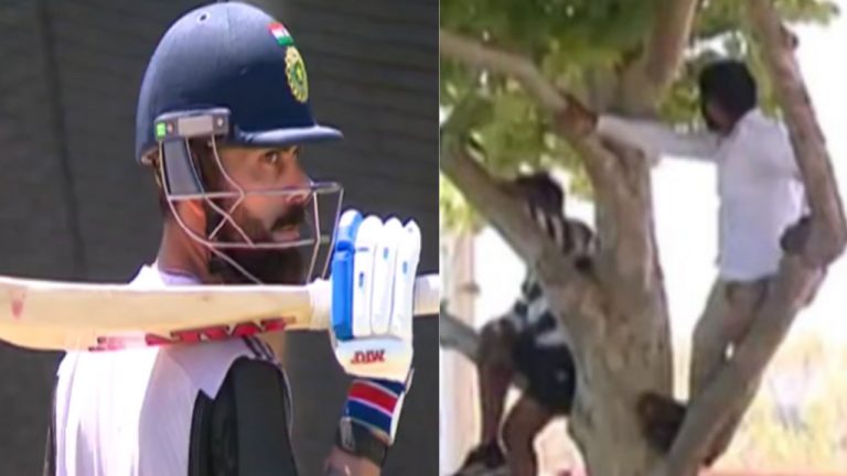 IND vs AUS: ప్రాక్టీస్‌లో చెమటోడ్చుతున్న టీమిండియా ఆటగాళ్లు.. అభిమానులు చెట్లు ఎక్కి..!