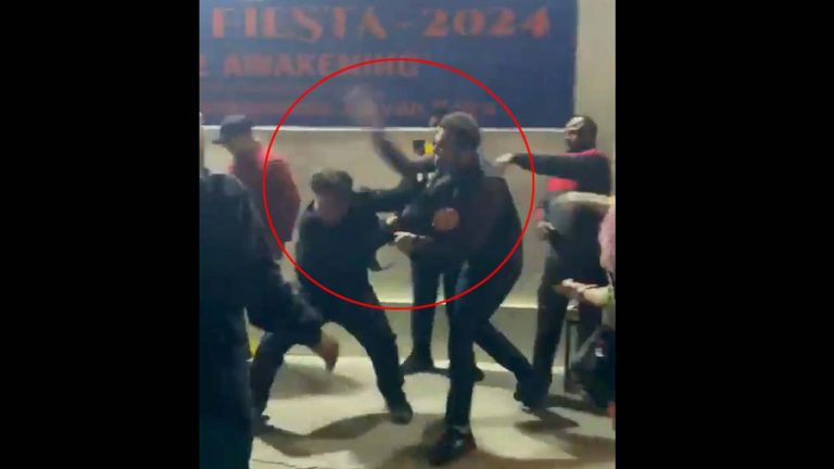 UP: స్కూల్ వార్షిక ప్రోగ్రామ్‌లో విద్యార్థి-టీచర్ ఫైటింగ్.. వీడియో వైరల్