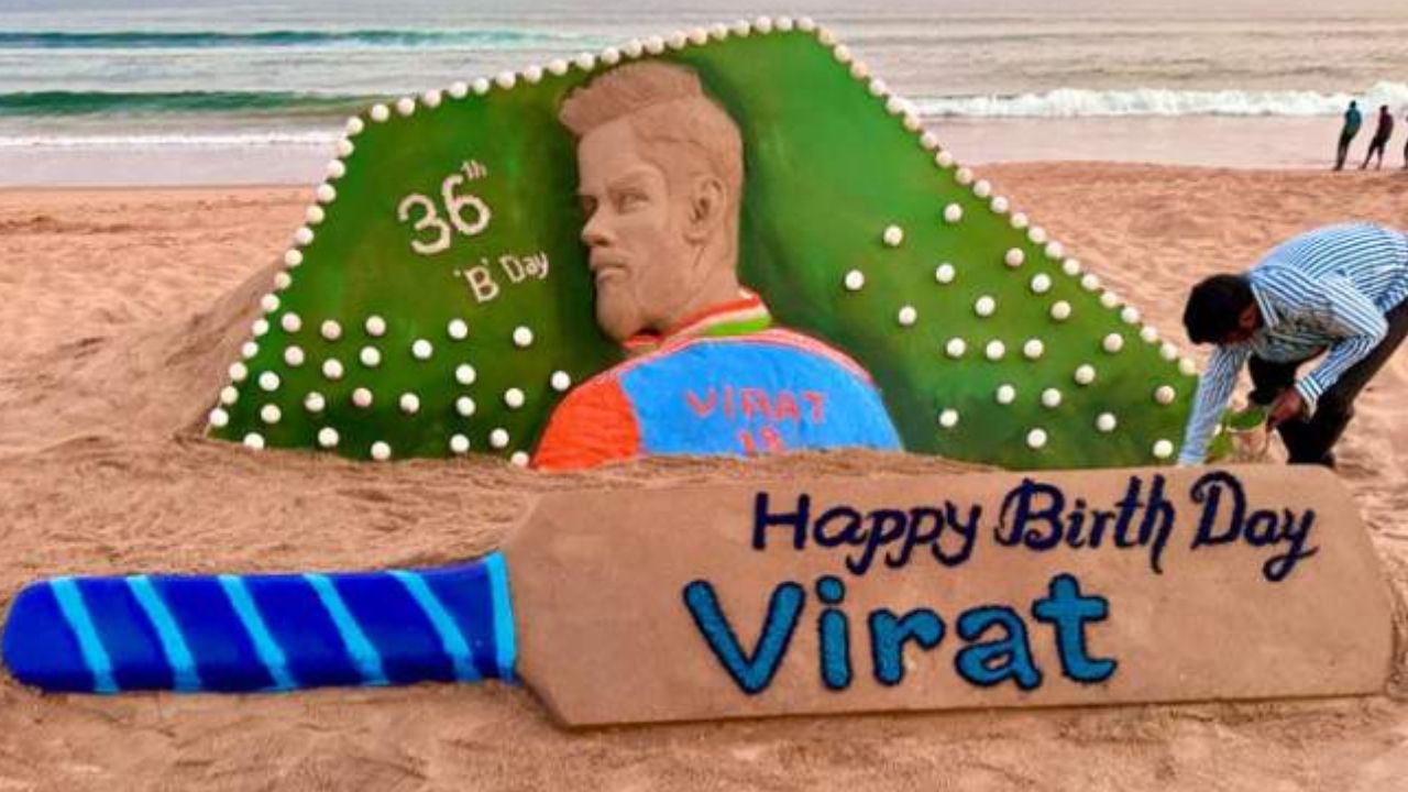 Virat Kohli Sculpture