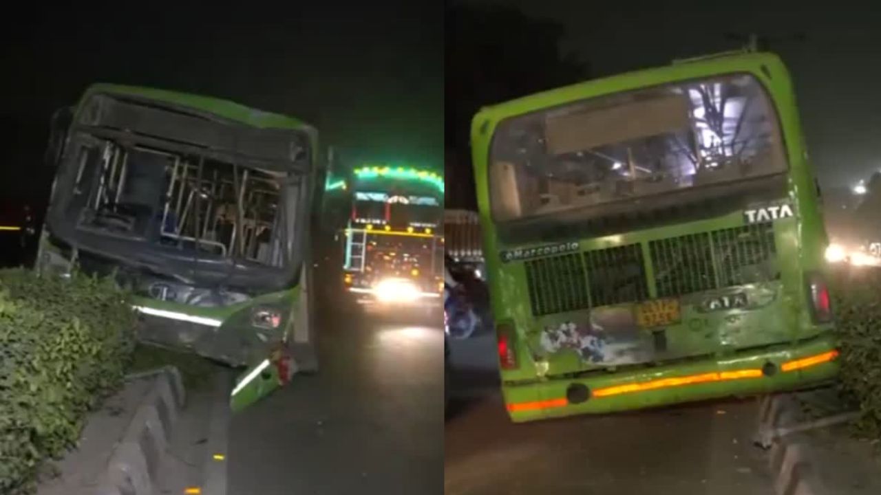 Bus Accident: అదుపు తప్పిన బస్సు.. పోలీస్ కానిస్టేబుల్‌తో సహా మరో వ్యక్తి మృతి