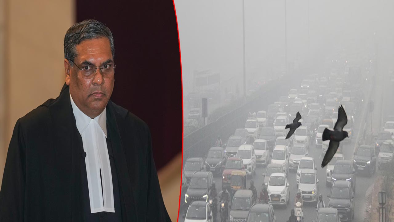 Justice Sanjiv Khanna: ఢిల్లీలో వాయు కాలుష్యం.. వర్చువల్‌గా కేసుల విచారణ
