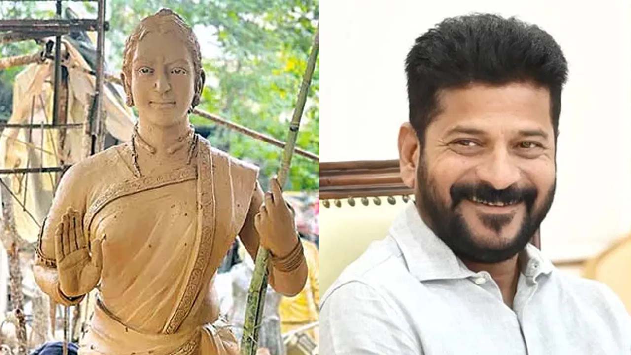 CM Revanth Reddy: పెద్ద అంబర్‌పేటలో తెలంగాణ తల్లి విగ్రహాన్ని పరిశీలించిన సీఎం