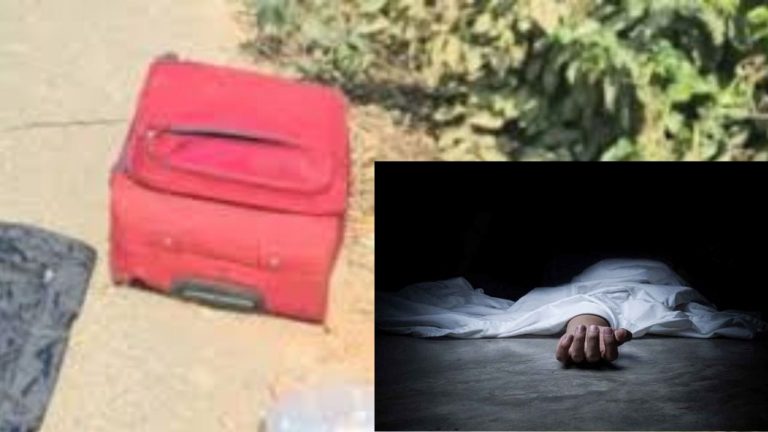Dead Body In Suitcase: శవాన్ని సూట్ కేసులో ఉంచి రైలు ప్లాట్‌ఫాంపై విసిరేసిన తండ్రీకూతురు