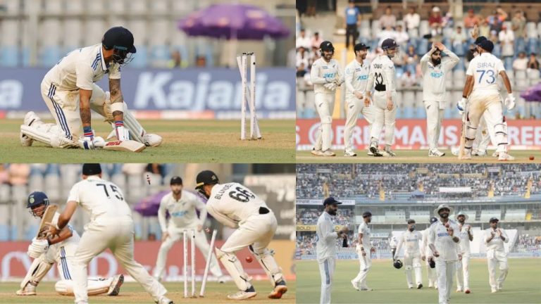 IND vs NZ: తడబడ్డ టీమిండియా బ్యాటర్లు.. మొదటిరోజు ఆట ముగిసే సరికి