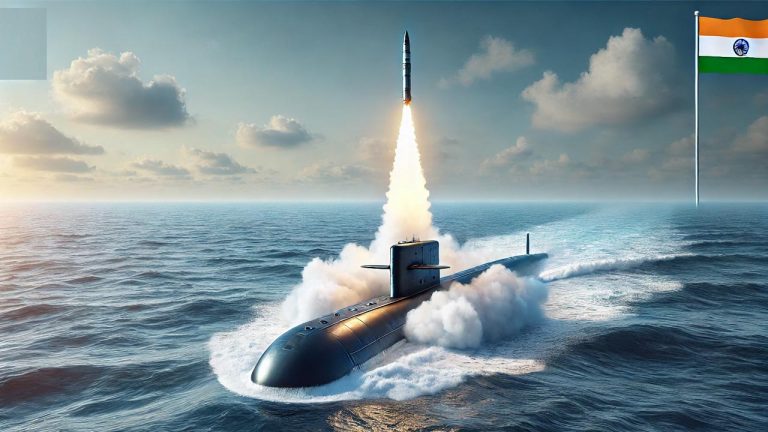 INS Arighaat: అణు జలాంతర్గామి ఐఎన్‌ఎస్‌ అరిఘాత్‌ నుంచి బాలిస్టిక్‌ క్షిపణి పరీక్ష