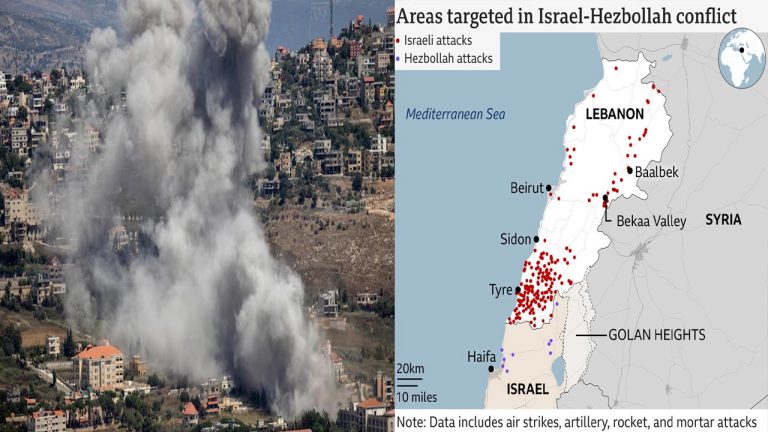Israel–Hezbollah conflict: కాల్పుల విరమణ అమల్లోకి వచ్చిన మరుసటి రోజే లెబనాన్‌పై ఇజ్రాయెల్ దాడి