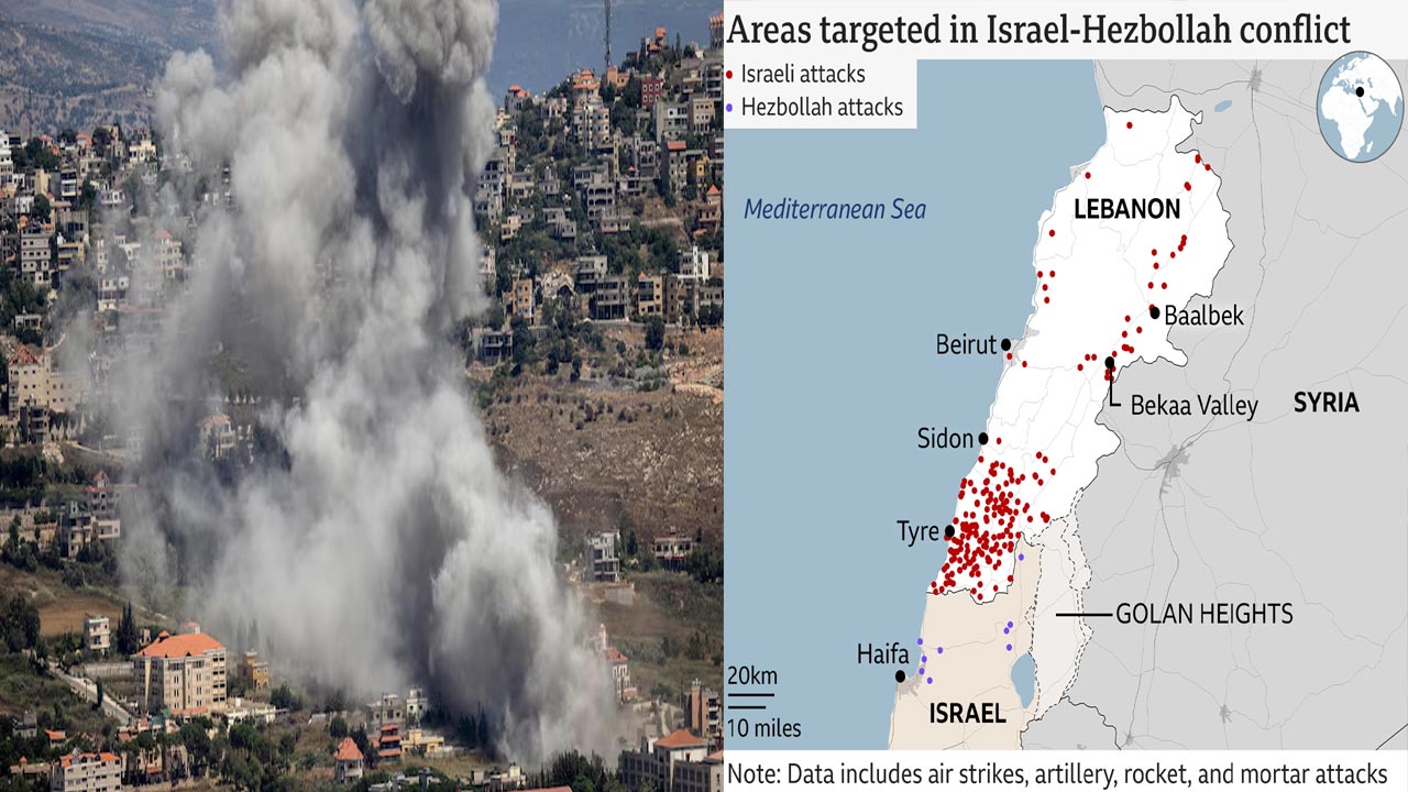 Israel–Hezbollah conflict: కాల్పుల విరమణ అమల్లోకి వచ్చిన మరుసటి రోజే లెబనాన్‌పై ఇజ్రాయెల్ దాడి