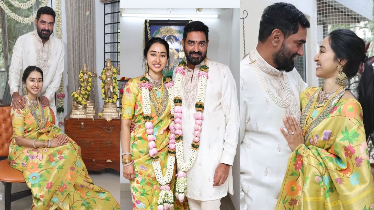 KrishJagarlamudi : సింపుల్ గా డైరెక్టర్ క్రిష్ వివాహం..