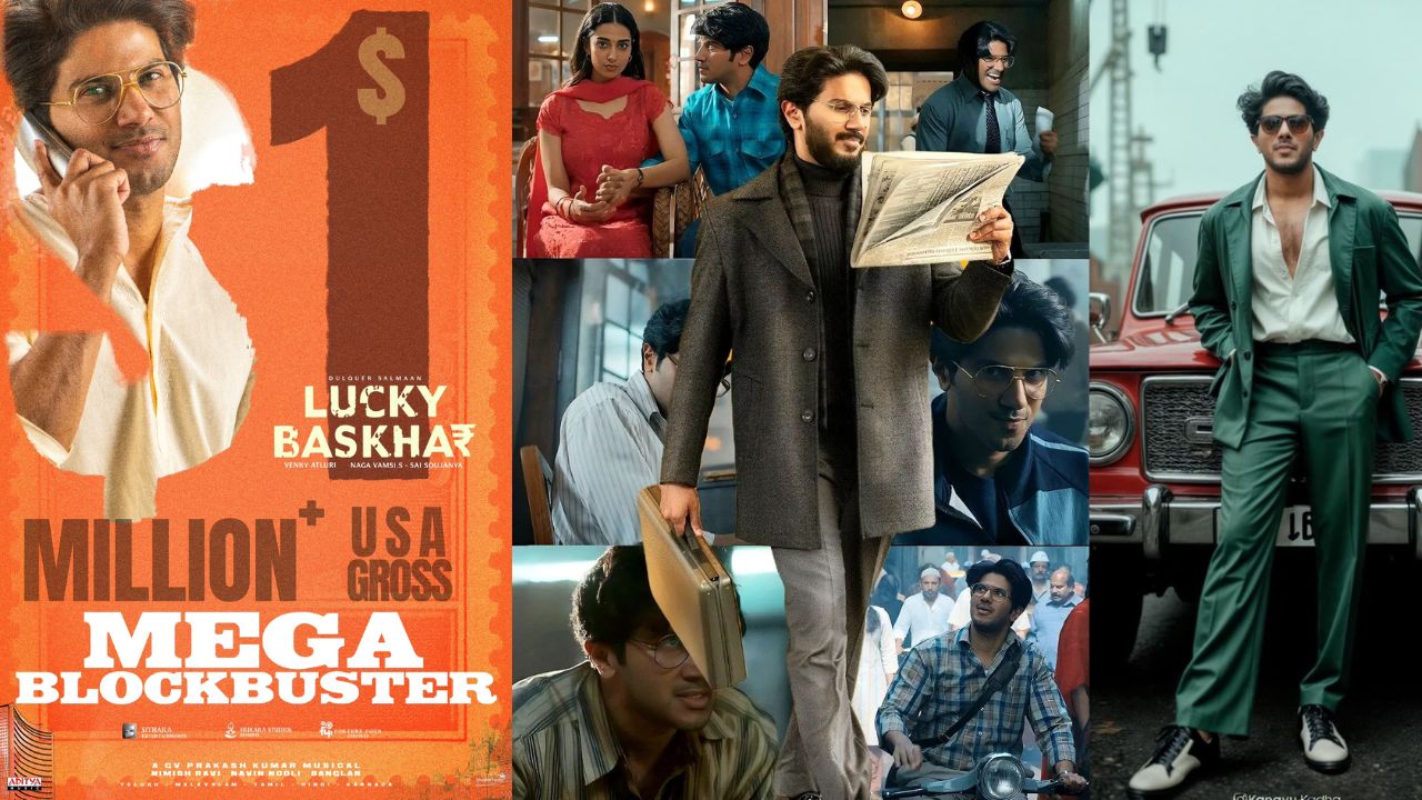 Dulquer Salmaan :  ఓవర్సీస్ లో వన్ ‘మిలియన్ భాస్కర్‌’