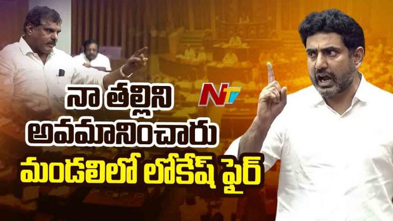 Nara Lokesh: అసెంబ్లీ సాక్షిగా నా తల్లిని అవమానించారు.. మండలిలో లోకేష్ ఫైర్