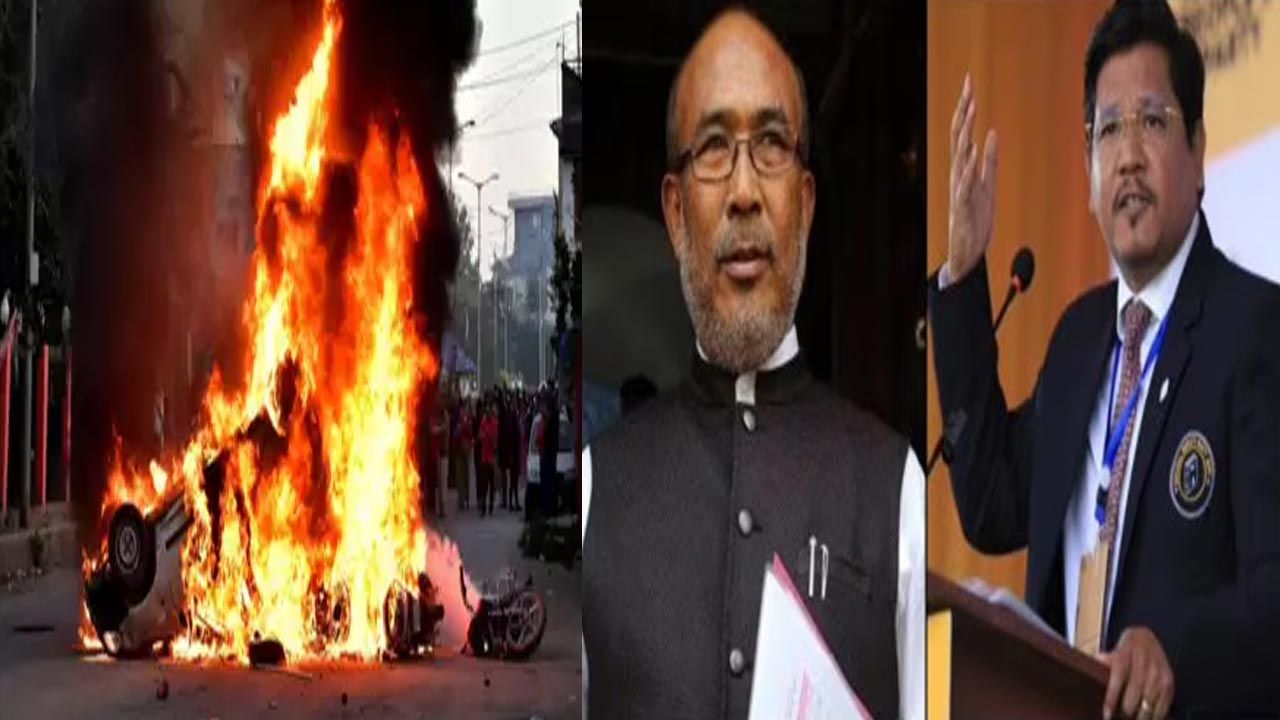 Manipur:  మణిపూర్‌లో ఉద్రిక్తత.. బీజేపీ ప్రభుత్వానికి ఎన్‌పీపీ మద్దతు ఉపసంహరణ