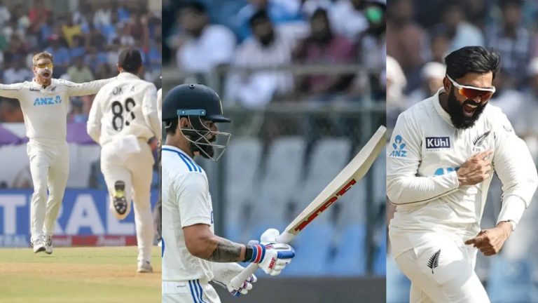 IND vs NZ: పీకల్లోతు కష్టాల్లో భారత్.. 29 పరుగులకే 5 వికెట్లు