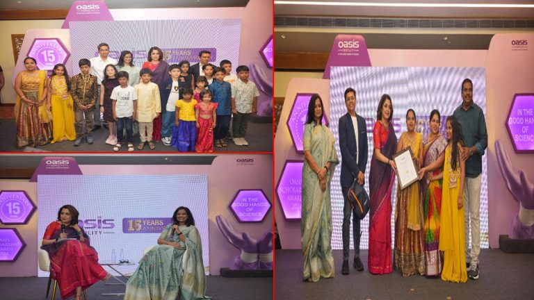 Oasis Fertility: ఒయాసిస్‌ ఫెర్టిలిటీ సెంటర్ 15 వార్షికోత్సవంలో సినీ నటి రమ్యకృష్ణ.. స్కాలర్ షిప్స్ అందజేత