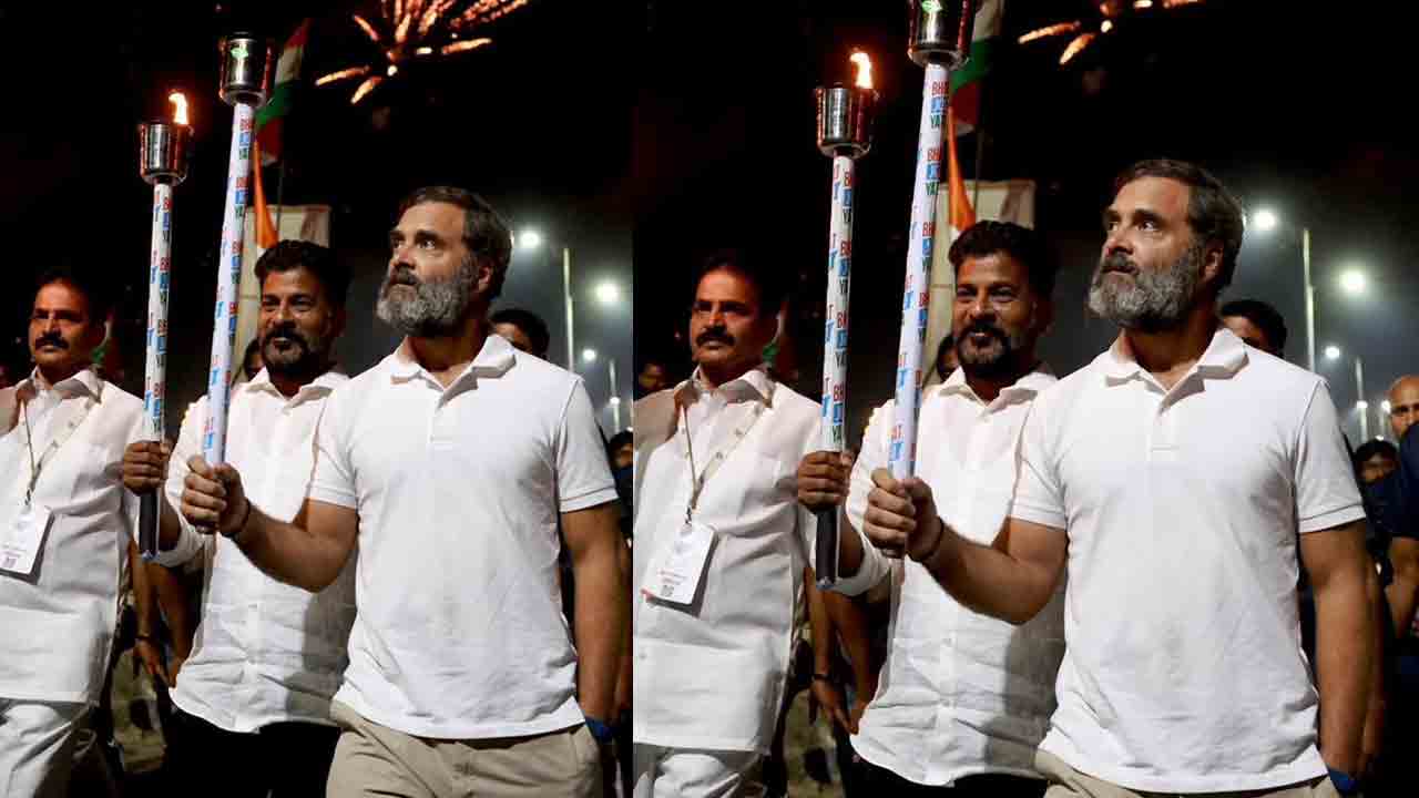 Revanth Reddy: బలహీనుడి గళం.. సామాజిక న్యాయ రణం.. రాహుల్ గాంధీకి స్వాగతం..