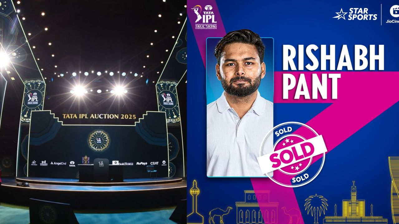 IPL 2025 Mega Auction: రూ.27 కోట్లు పలికిన టీమిండియా డైనమెట్ రిషబ్ పంత్