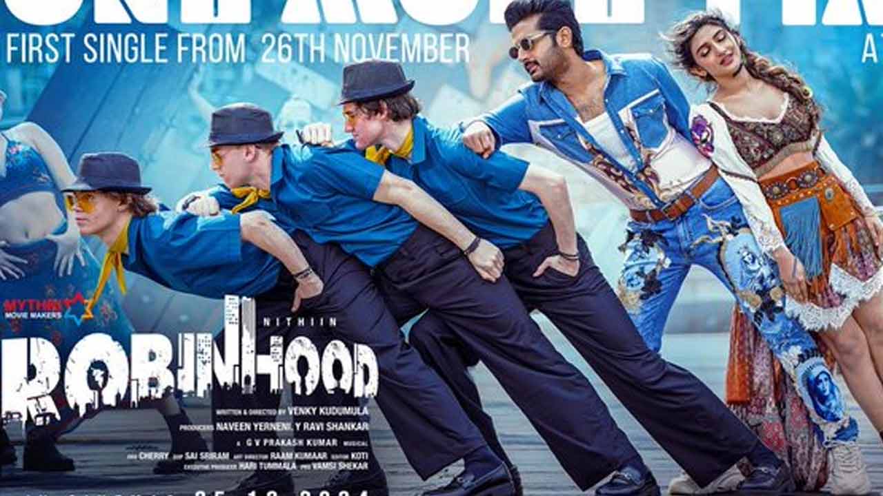 Robinhood: శ్రీలీలతో నితిన్ వన్ మోర్ టైం.. ఎప్పుడంటే?