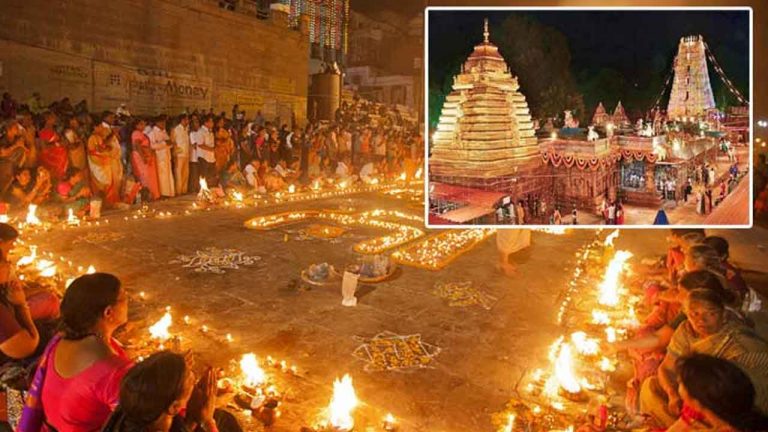 Srisailam Temple: భక్తులతో కిక్కిరిసిన మల్లన్న ఆలయం.. దర్శనానికి 4 గంటల సమయం