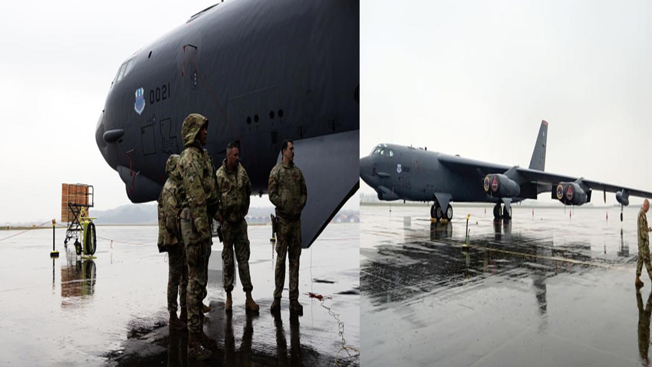 US Air Force: ఇజ్రాయెల్⁬కు చేరుకున్న యూఎస్ భారీ యుద్ధ విమానాలు