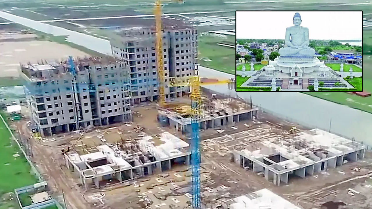 Amaravati Construction: అమరావతి నిర్మాణ పనుల ప్రక్రియ ప్రారంభం..