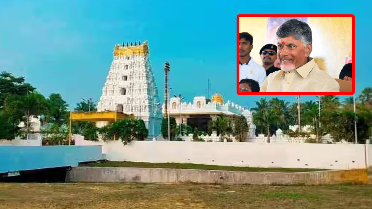 CM Chandrababu: డోకిపర్రు శ్రీవెంకటేశ్వర స్వామి ఆలయంలో సీఎం చంద్రబాబు పూజలు