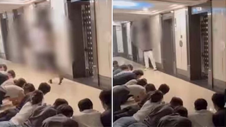 China: బాస్‌కు స్వాగతం పలికేందుకు ఉద్యోగులు వింత ప్రవర్తన.. ఏం చేశారో తెలిస్తే..!