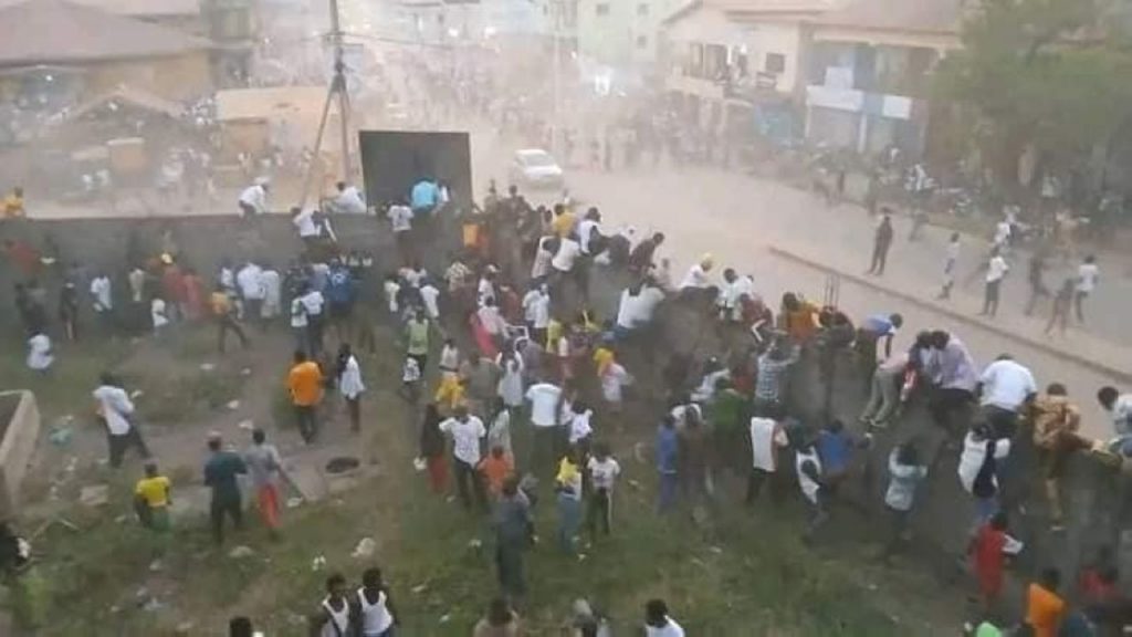 Clashes At Football Match