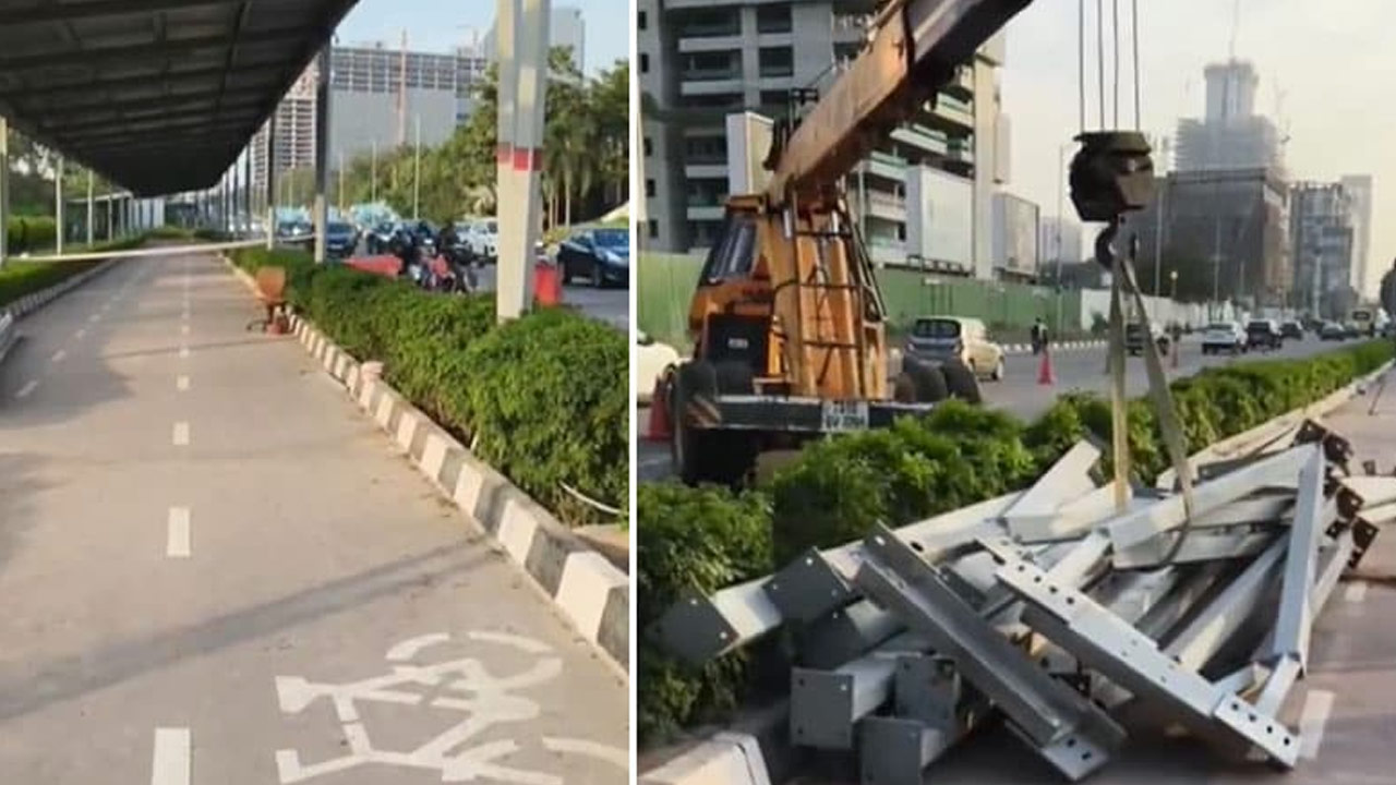 HMDA: సైకిల్ ట్రాక్ పైకప్పును తొలగించడంపై హెచ్ఎండీఏ వివరణ