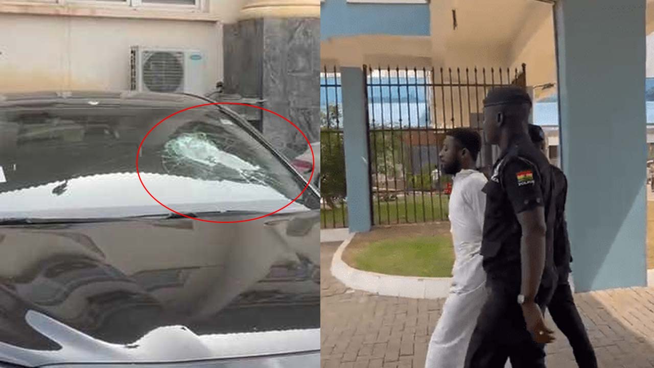 Ghana: ఘనా పార్లమెంట్‌‌ దగ్గర బీభత్సం.. ఖరీదైన కార్లు ధ్వంసం.. ఒకరు అరెస్ట్