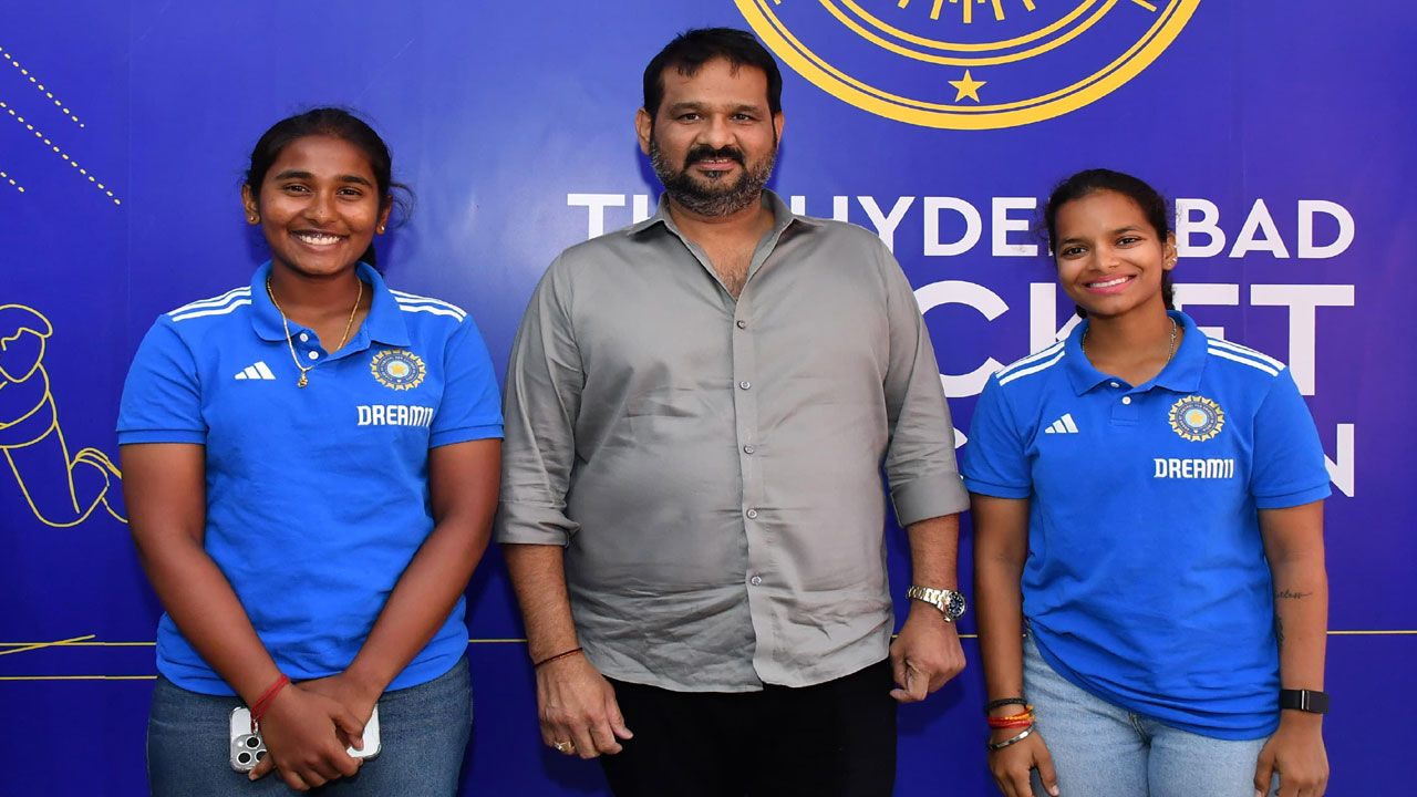 HCA: అండర్19 టీ20 వ‌ర‌ల్డ్‌క‌ప్‌కు తెలంగాణ క్రికెట‌ర్లు ఎంపిక.. ఘ‌నంగా స‌న్మానం