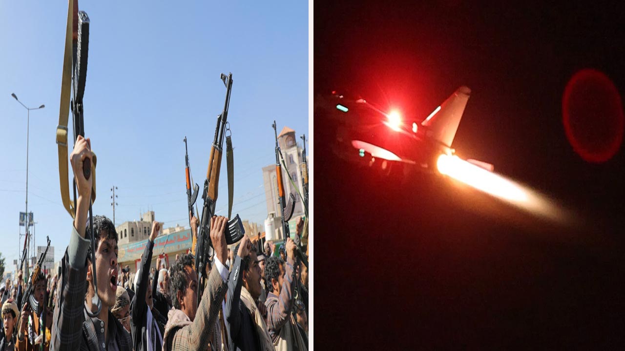 USA: హౌతీ రెబల్స్⁭పై అమెరికా దాడులు..