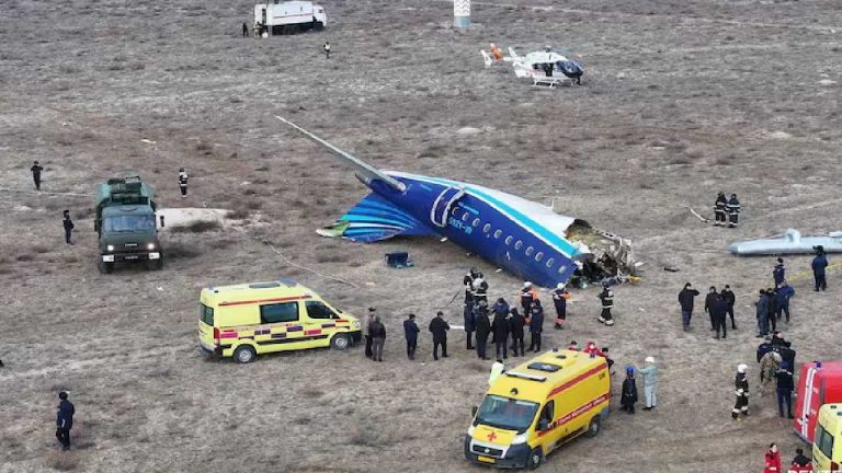 Kazakhstan Plane Crash: జీపీఎస్ జామింగ్.. కజకిస్తాన్‌లో విమానం కూలేలా చేశారా..?