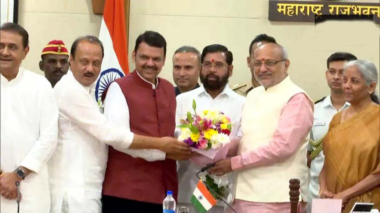 Mumbai: గవర్నర్‌ను కలిసిన మహాయుతి కూటమి నేతలు